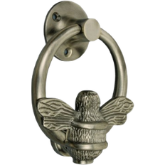 August Grove Pewter Ring Bee Door Knocker 1pcs