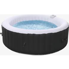 Hot Tubs Arebos Oppusteligt spabad Whirlpool Rom Bubble Spa Ø208cm