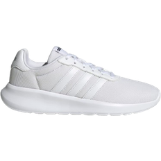 adidas Women's Lite Racer 3.0 Running Shoe, White/White/Grey Two