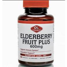 Olympian Labs Elderberry Fruit Plus Extract 600 mg 60 Capsules 60 pcs