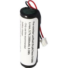 AccuCell Batterie pour Leifheit Dry & Clean 51000 3.7V 2500mAh 9.3Wh