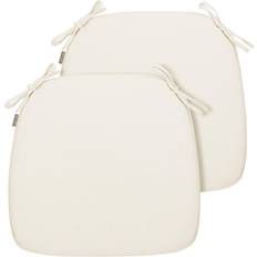 Ekster U-Shape 17 x 16 x 2 in Cream Beige Chair Cushions