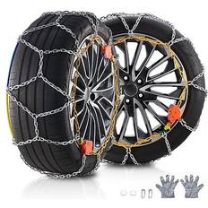 Tire Chains Auto Tightening Snow Chains Diamond Mesh