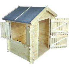 Timbela Wooden Playhouse for Kids Outdoor 19 mm Planks