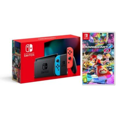 Nintendo switch deluxe Nintendo Switch 32GB Console Neon Joy-Con Mario Kart 8 Deluxe Bundle