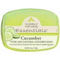 Clearly Natural Glycerin Bar Soap Cucumber 4 Ounce
