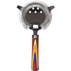Totally Bamboo Baltique Marrakesh Collection Hawthorne Cocktail Stainless Steel Bar Strainer Strainer