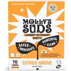 Molly's Suds Laundry Detergent Sheets 70 Loads Citrus Grove 35 Sheets
