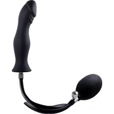 NMC Inflatable Curved Dildo with Pump Black