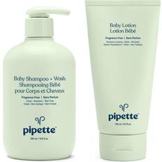 Pipette Fragrance-Free Wash Lotion Duo