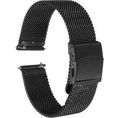 Men - Stainless Steel Watch Straps Uxcell Stainless Steel Mesh Watch Band 18mm