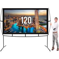 Projector Screens Khomo Gear Indoor Outdoor Movie Screen GER-1162