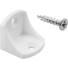 Building Materials Prime-Line 1.0625-in L x 1.0625-in W x 1.0625-in D Shelf Bracket 2-Pack
