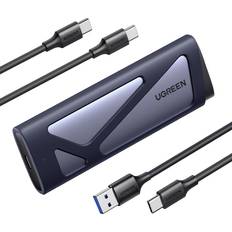 Externa lagringschassin UGREEN M2 SSD-kabinett USB 3.2 Gen 2 10Gbps