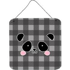 Aluminium Wall Decor ComfortCreator Panda Bear Face or Door Hanging Prints Wall Decor