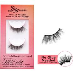 Lilly Lashes Self Adhesive Half Wild Child - Black