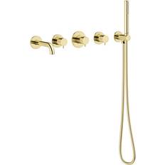 Damixa silhouet brusearmatur messing Damixa Silhouet BS 2 Kararmatur Poleret Messing PVD Poleret messing