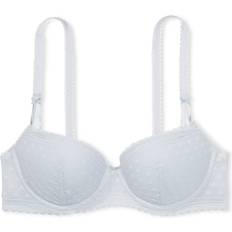 PINK Wink Push-Up Balconette Bra - Blue - Women's