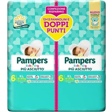 Tolettatura e Bagno Pampers Baby Dry Duo Downcount Size 6 XL 15-30kg 26pcs