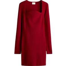 H&M Knitted Mini Dress - Red