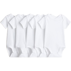 H&M Baby Hvit 5-pack body bomull 3-4Y