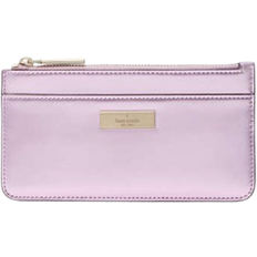 Pink Card Cases Kate Spade Kenzie Boxed Large Slim Cardholder - Quartz Pink