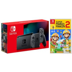 Game Consoles Nintendo Switch 32GB Console with Mario Maker 2 Bundle