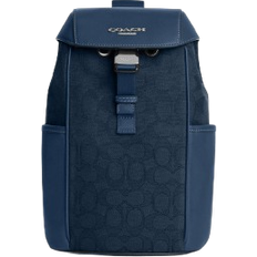 Coach Racer Pack in Signature Jacquard - Dark Blue