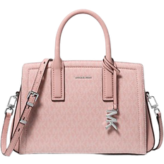 Michael Kors Laila Small Signature Logo Satchel - Pink