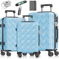Kesser Reisekoffer Set 3-teilig Kofferset mit Zahlenschloss