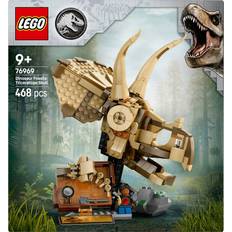 Dinosaurer LEGO LEGO Jurassic World Dinosaurfossiler Triceratops Hodeskalle 76969