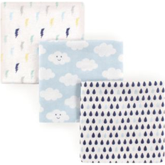 Luvable Friends Baby Boy Cotton Flannel Receiving Blankets One Size