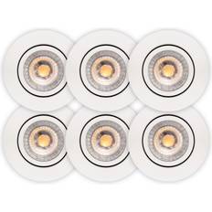 Scan Products Luna Low Profile 2.0 ISO 5.9W 2700K 460lm 6-pack Taklampa 6st