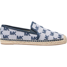 Cotton Espadrilles Michael Kors Hastings Logo Jacquard Slip-On Espadrille - Blue