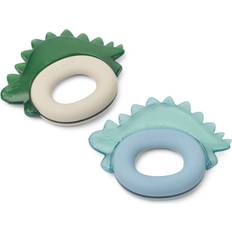 Juguetes de dentición Liewood Kølende Dino Bideringe 2-pak Blue Fog Multi Mix