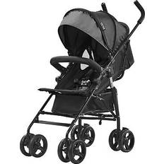 Strollers VEVOR Lightweight Stroller Adjustable Backrest Dark Gray/Black