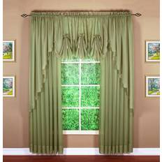 Emelia Original Voile Panel 60 W x 90 L Dusty Leaf