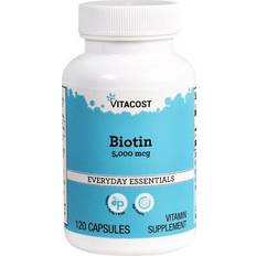 Vitacost Vitacost Biotin 5000 Mcg Capsules 120 pcs