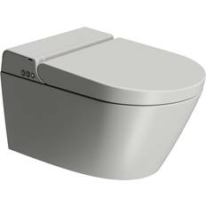 Gsi WClean Douchetoilet Uden Skyllekant Mat Grå