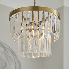 Dunelm Easy Fit Shade Gold Shade ∅ 25cm