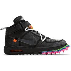 Black - Nike Air Force 1 Shoes Nike Off-White Air Force 1 Mid Black Sneakers
