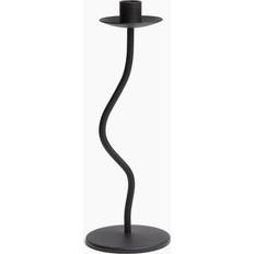 H&M Ljusstake I Metall - Svart Värmeljuslykta 29cm
