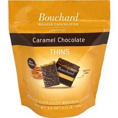 Bouchard Chokolade Bouchard Thins Mælke Chokolade Med Karamel 60 Stk 600g 10stk