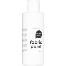 Panduro Fabric Paint 85 ml – vit textilfärg för ljust tyg