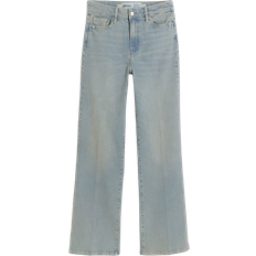 Lyseblå Jeans Med Brede Ben