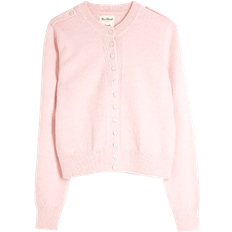 River Island Clean Button Cardigan - Light Pink