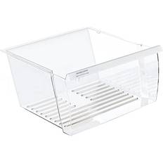 White Goods Accessories Lifetime Crisper Bin 2188656 Upper Compatible with Whirlpool Refrigerator Fridge Drawers