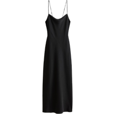 H&M Ladies Black Tie-detail strappy dress