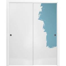 Doors SartoDoors Closet Bypass Doors 60 80 Planum 0010 Primed Sliding Door (x)