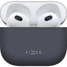 FIXED Schutzhülle Silky für Apple Airpods 3 Dunkelblau